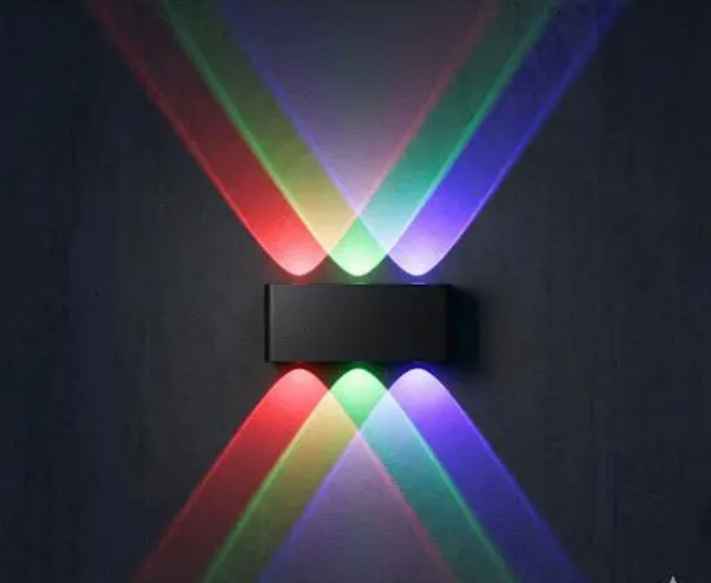 RGB updown wall light