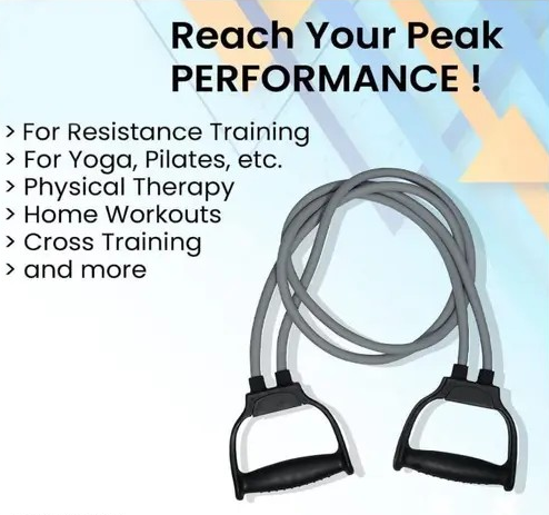 Toning Tube + Pencil Skipping Rope +Digital Hand Grip for Men