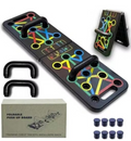Foldable Push-Up Board | Adjustable Grip Strength Trainer